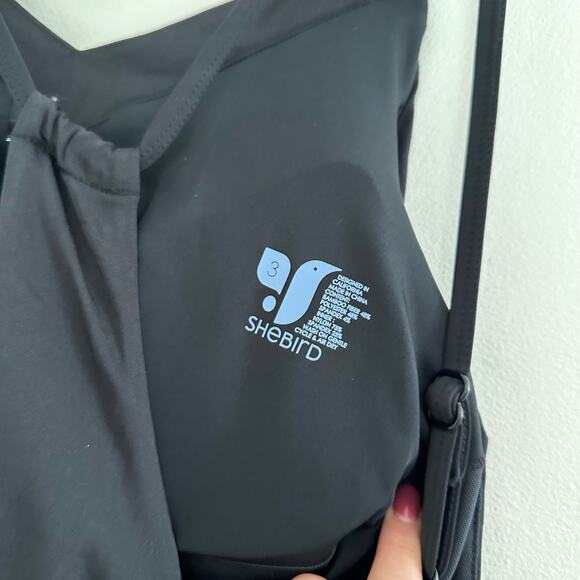 Shebird The Savannah Strappy Maxi Bra Dress in Jet Black - Picture 6 of 9